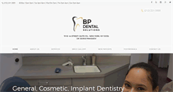 Desktop Screenshot of bpdentalsolutions.com